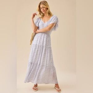 NWT Altar’d State Catherine Floral Maxi Dress